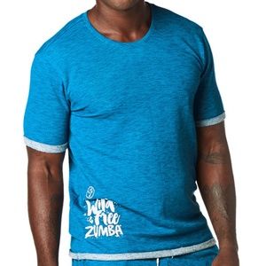Zumba Mens Tee Medium and Small New